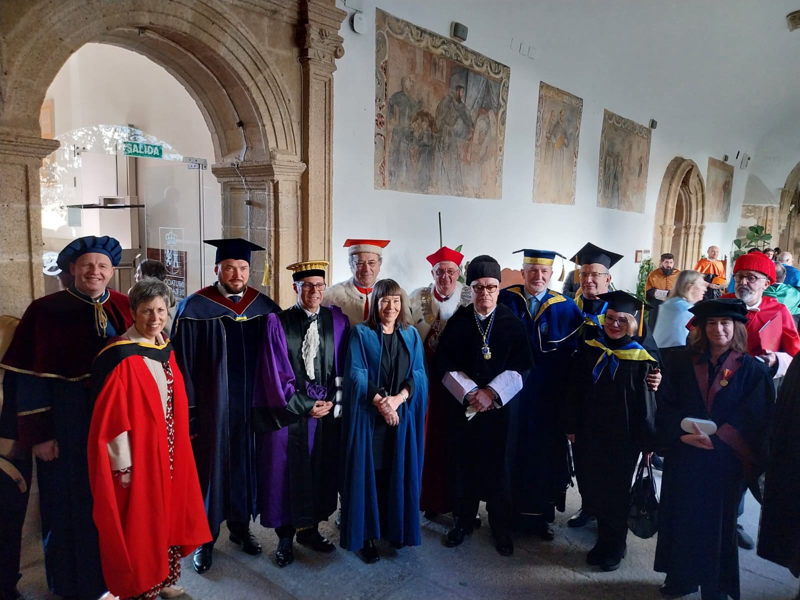 The 9 EUGREEN Rectors and 10 Ukrainian rectors attend the Saint Thomas ceremony at UEx. UEx is very proud to welcome the EUGREEN delegations on its 50th birthday The 9 EUGREEN Rectors and 10 Ukrainian rectors attend the Saint Thomas ceremony at UEx. UEx is very proud to welcome the EUGREEN delegations on its 50th birthday
