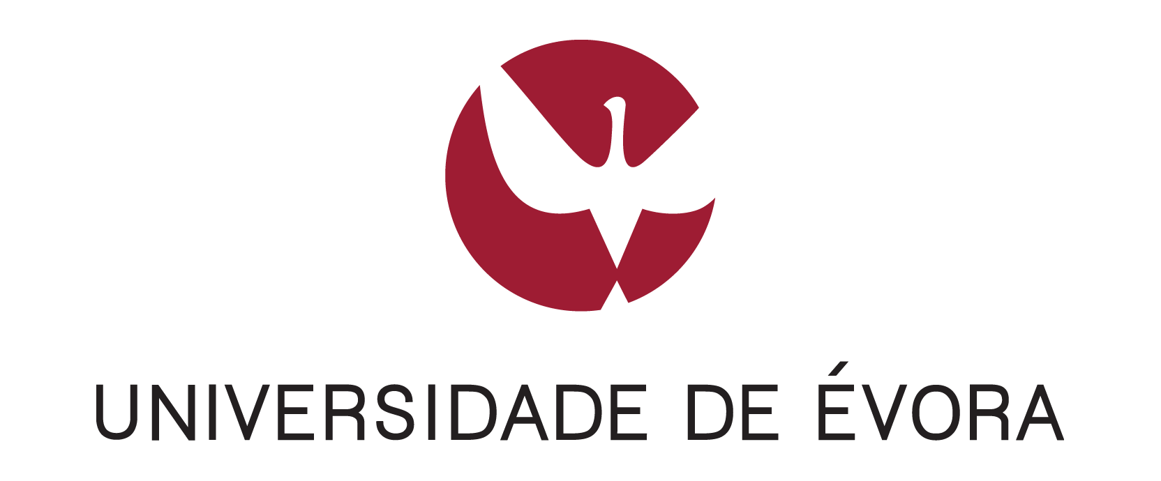 Logotipo da Universidade de Evora vertical 1